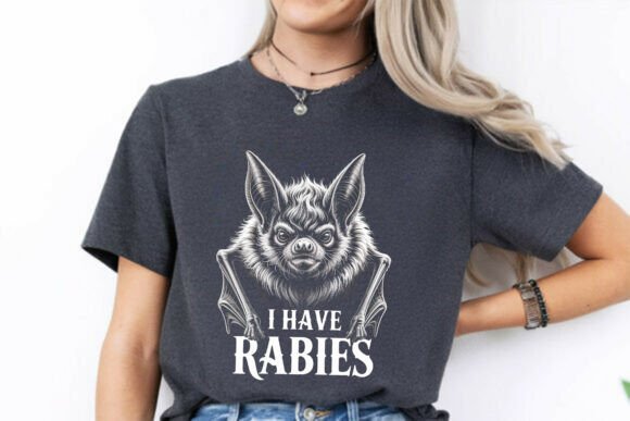 I Have Rabies Vintage Bat Sweatshirt PNG: Unleash Your Dark Humor