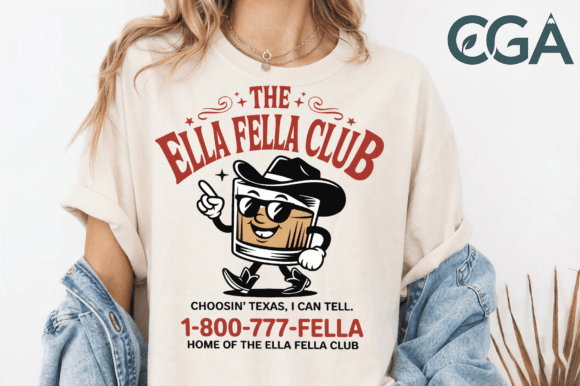 Unleash Vintage Charm: The Ella Fella Club PNG