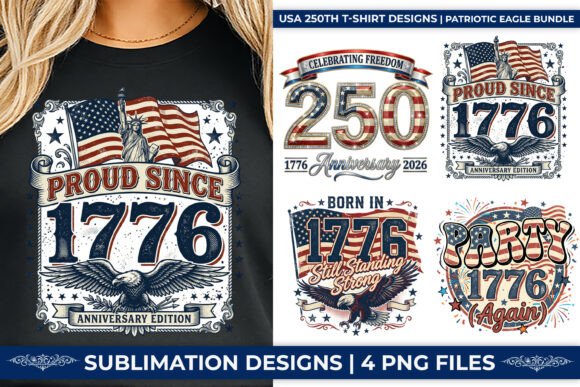 USA 250th Anniversary 1776-2026 T-Shirt: A Design Asset for National Pride